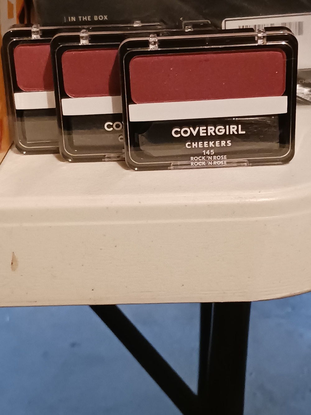 3x COVERGIRL Cheekers Blush - Rock 'N Rose (Deep Rose)